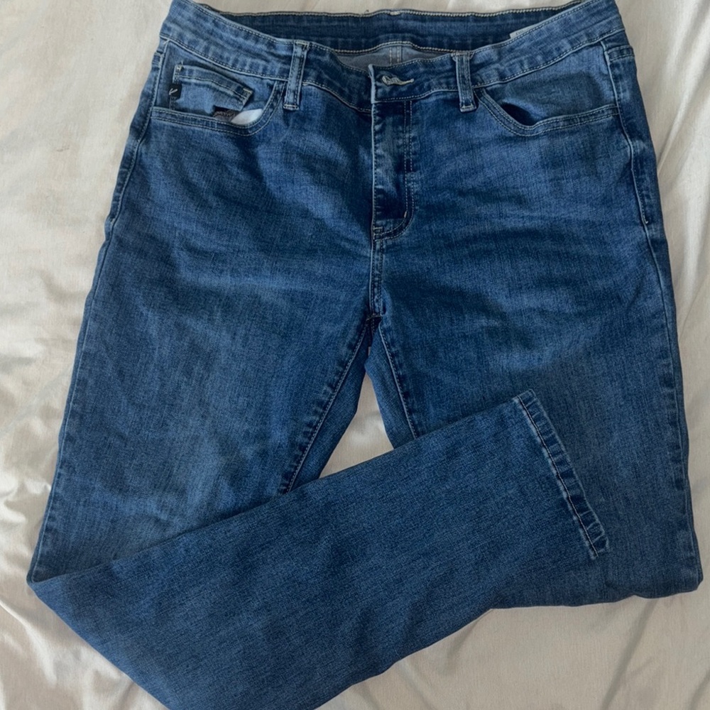 KanCan Deep Blue Straight Leg Jeans